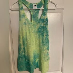 The North Face Lime and Teal Women's Tank Top